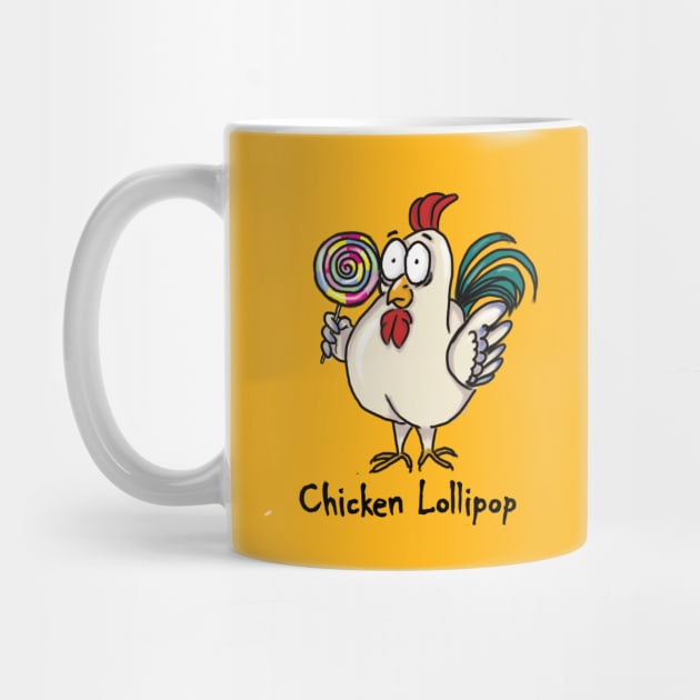 Chicken Lollipop | Grafck x NotPaperArt by Grafck